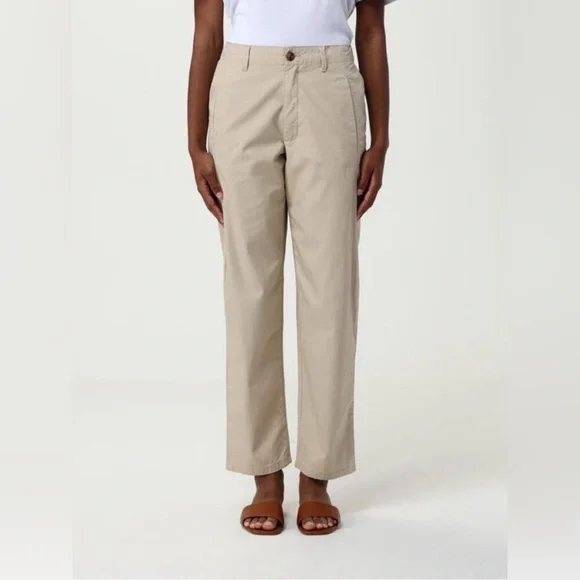 SUN68 Trousers Green‎ Sz EU 28 US 4-6